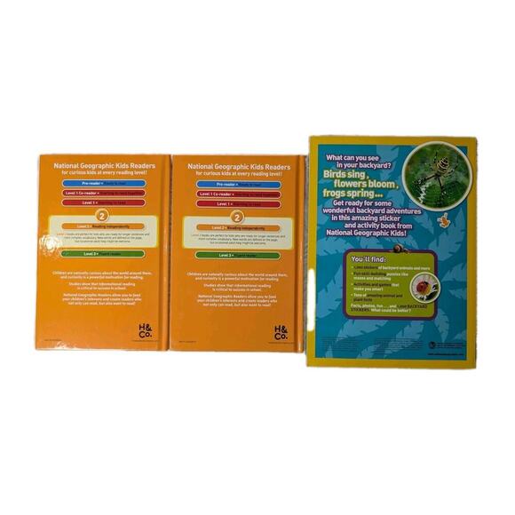 National Geographic Bees & Bats + My Backyard Sticker Activity Book Hardcover - Picture 5 of 11